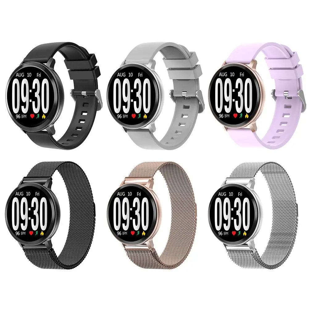

S8 Smart Watch Fitness Tracker Heart Rate Blood Pressure Step Sleep Monitoring Waterproof Call Information Reminder Sports Watch