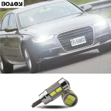BOAOSI 1x Car LED T10 Canbus W5W No error Wedge Light For AUDI A2 A3 8L 8P A4 B5 A6 4B 4F A8 D2 TT Q3 Q5 Q7 C5 C6 C7 S2 S4