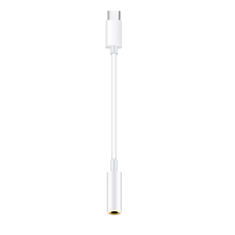 

10cm Type-C to 3.5mm jack earphone Cable USB C Headphone Audio Adapter