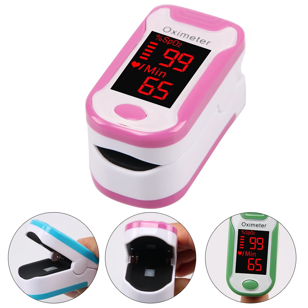 Portable Finger Oximeter Measuring Instrument Medical Equipment  Saturometer LCD Finger Pulse Oximeter Health Heartrate Monitor
