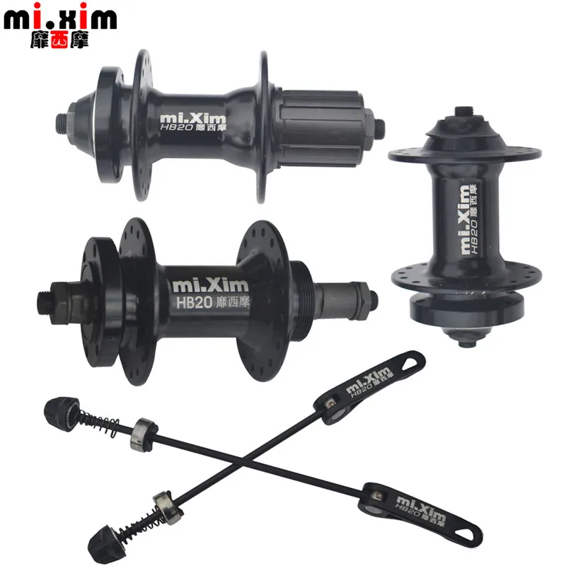 Mountain MTB Front Rear Hub Gold Bicycle Parts Disc Brake Beard Hubs