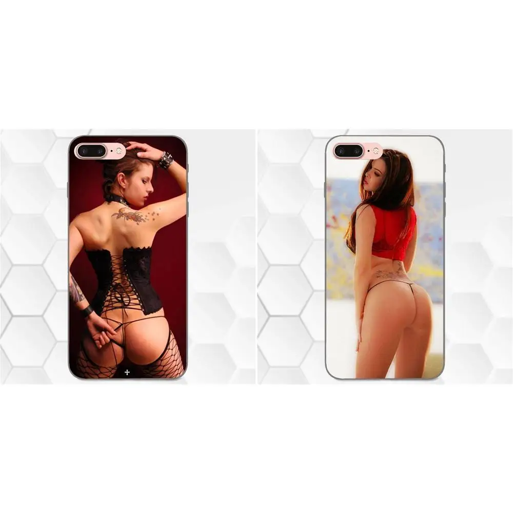 Чехол для Huawei Honor Enjoy Mate Note 6s 8 9 10 20 Lite Play Pro P smart Fashion Design Skin Black Cell Tattoo Girl Babes |