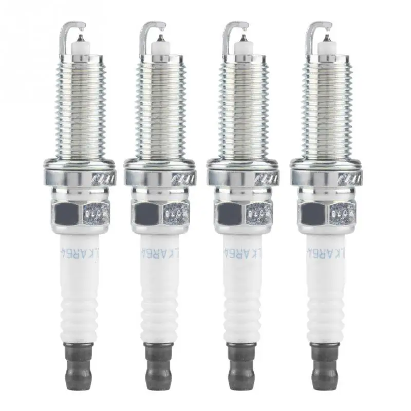 

4pcs New Spark Plug Car Spark Plug for Nissan Altima Rogue Sentra DILKAR6A-11 22401-JA01B High Performance Electrode Head