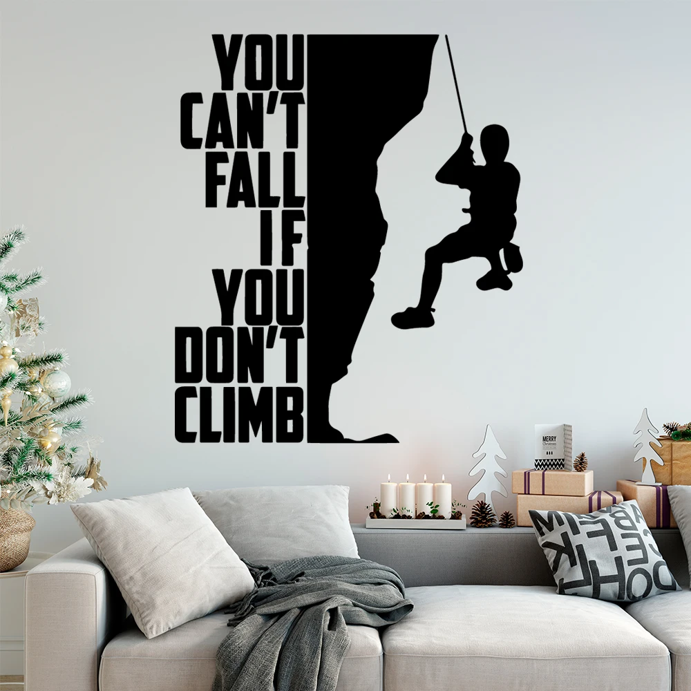 

Funny Keep Climbing Wall Stickers Home Decoration Accessories For Baby's Rooms Decoration Bedroom Decor Stickers muraux