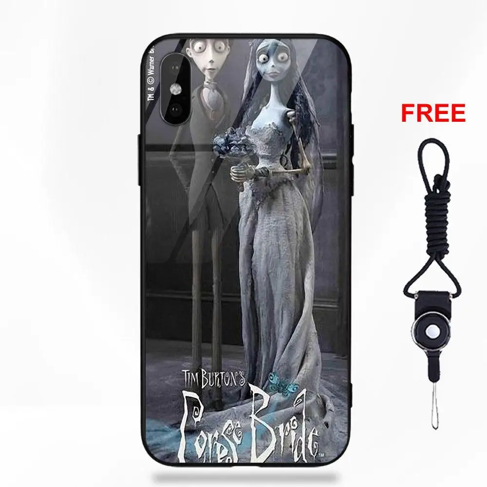 Труп невесты для Apple IPhone X XS Max XR 5 5C 5S SE 6 S 7 8 Plus арт Diy роскошные мягкие ТПУ оправа