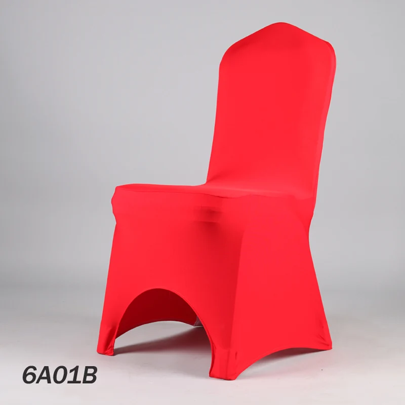 100PCS Factory 40Color Wedding Party Cover Chair Folding Lycra Dinner