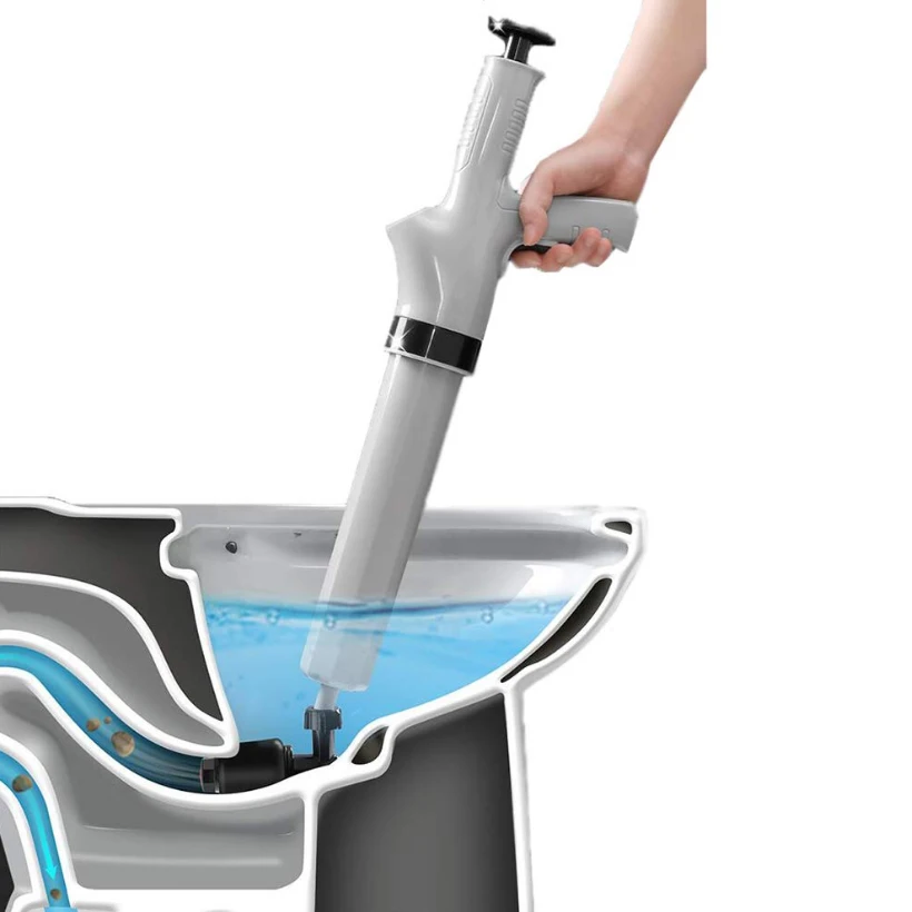 Плунжер для туалета Мощный Ручной Воздушный Слив бластер насос высокого давления очиститель сливной Плунжер подходит для туалетов кухня