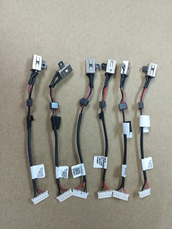 Для DELL 17-5000 5755 5758 DC Коннектор Jack IN CABLE JACK P/N 037KW6 Бесплатная доставка | Компьютеры и