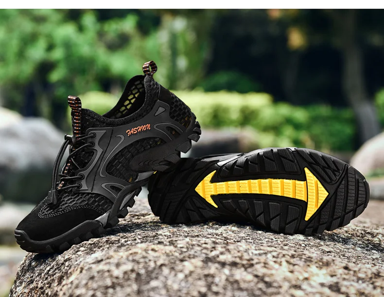 Летний открытый дышащий, сетчатый, для бега мужские легкие кроссовки спортивная обувь для бега Брендовая обувь для тренировок мужские кроссовки для бега