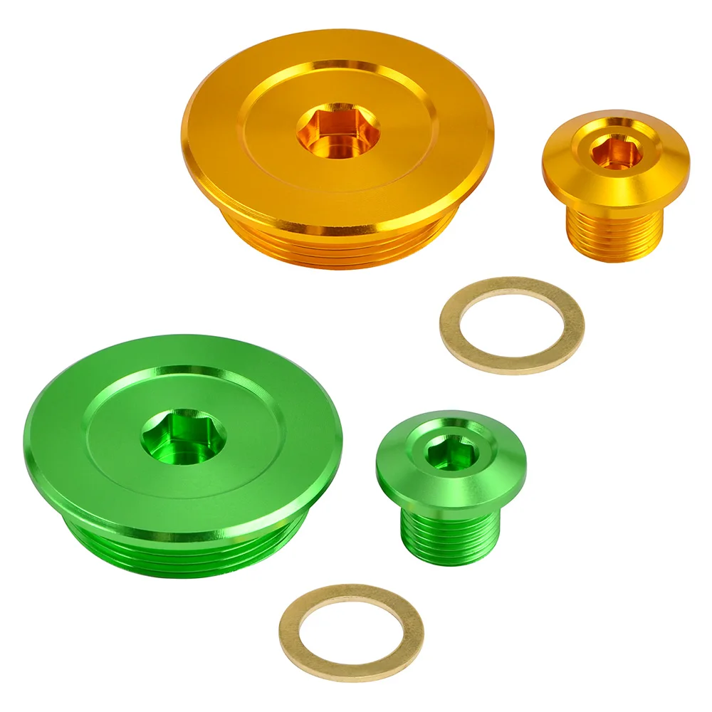 Motorcykel Motor Timing Cap Plugs Krumtaphusdæksel til Kawasaki KFX400 KFX 400 2003 2004-2006 Suzuki DRZ400R DRZ400S DRZ400SM - - Racext 17