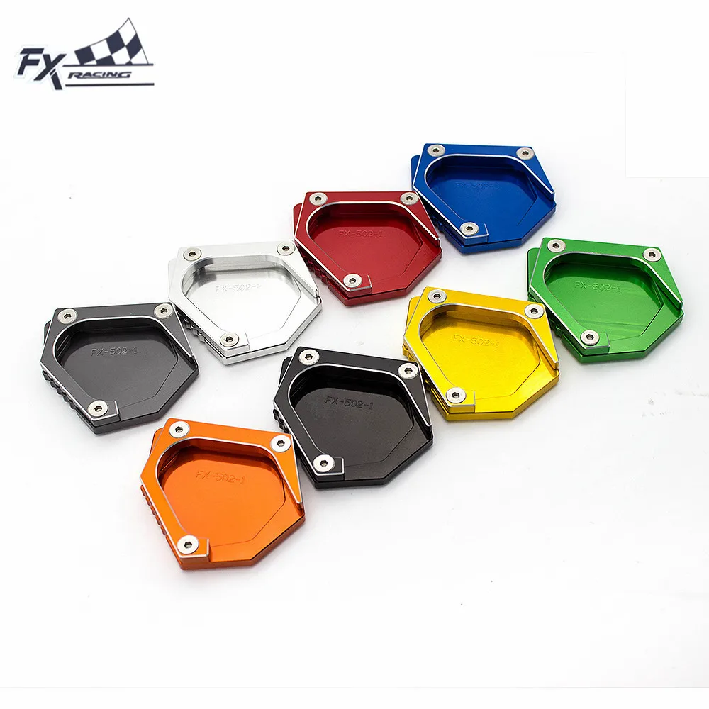 

Motorcycle Kickstand Plate Sidestand Foot Enlarger Extension Pad For Benelli leoncino 500 BN302 BN251