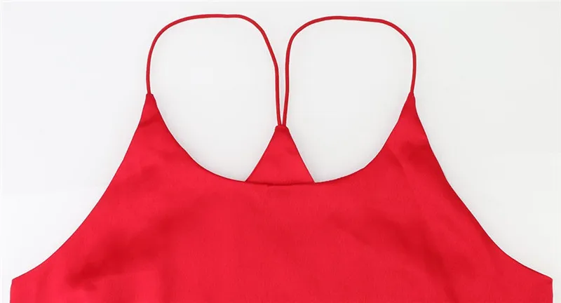 Silk Halter Top Women Camisole 2017 Summer Style Sexy Sleeveless Vest Slim White Crop Top Women Camis Roupas Femininas 3XL2