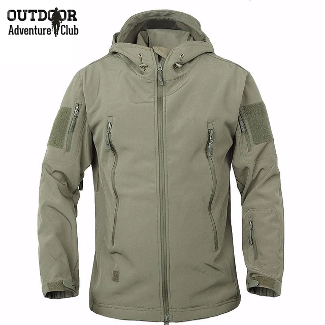 Stealth Soft Shell Military Jacket Men Waterpoof Camo Clothes Tactical ...