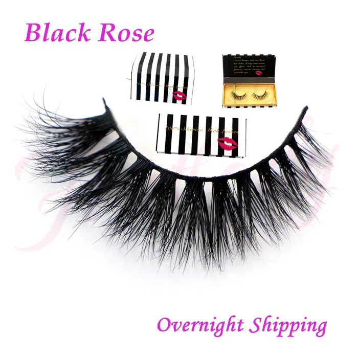 wholesale Free shipping new arrival top quality soft 100 real handmade siberian mink strip lashes 3d