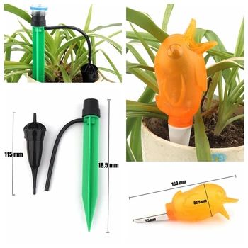 

2Kinds Balcony Bonsai Flower Watering Kits Gardening Desktop Succulent Plants Water Seepage Device Drip Emitters Drippers