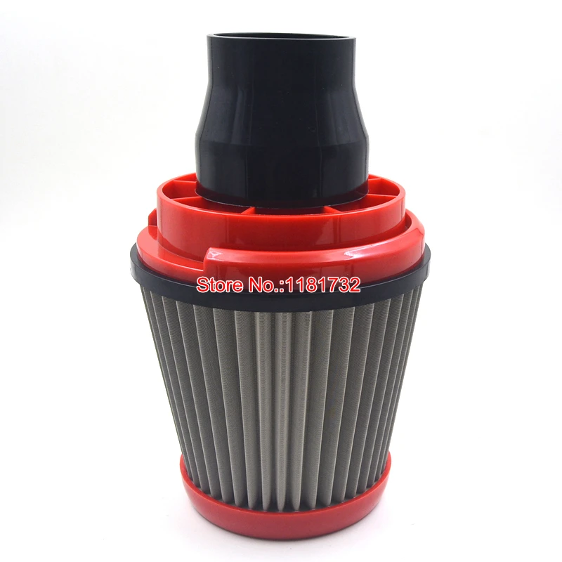 ABS Универсальный Гоночный производительность красный высокий поток Авто фильтр/спорт воздушный фильтр