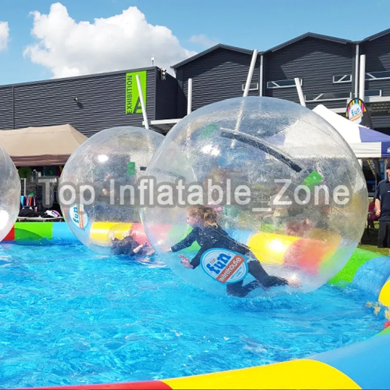 

Free Shipping 2.0m Dia Inflatable Water Zorb Ball Water Walking Ball Human Hamster Ball Giant Inflatable Ball hot sale