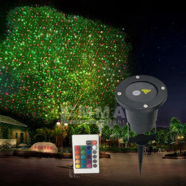night stars red green laser landscape lighting in stage dmx christmas lights