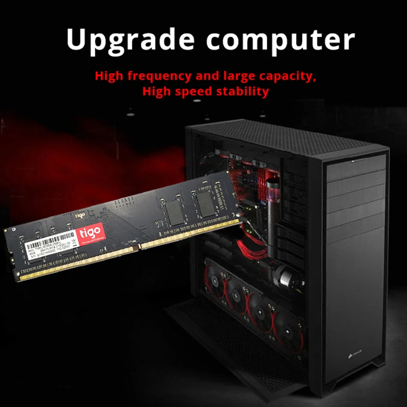 Tigo RAM 8GB 2666MHz Память DDR4 Memoria DDR 4 288 PIN для настольного ПК игра Ram пожизненная