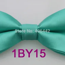 Yibei coahella Ties Аква бирюзовый зеленый твердый холодный тканый регулируемый галстук-бабочка для взрослых галстук-бабочка для смокинга унисекс Бабочка Предварительно завязывается