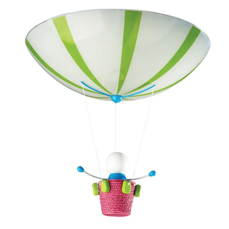 

Kidsplace Flushmount Doll Air Balloon Colorful Ceiling Lamp For Kid Children Bedroom Suspension Lighting Fixtures CL105
