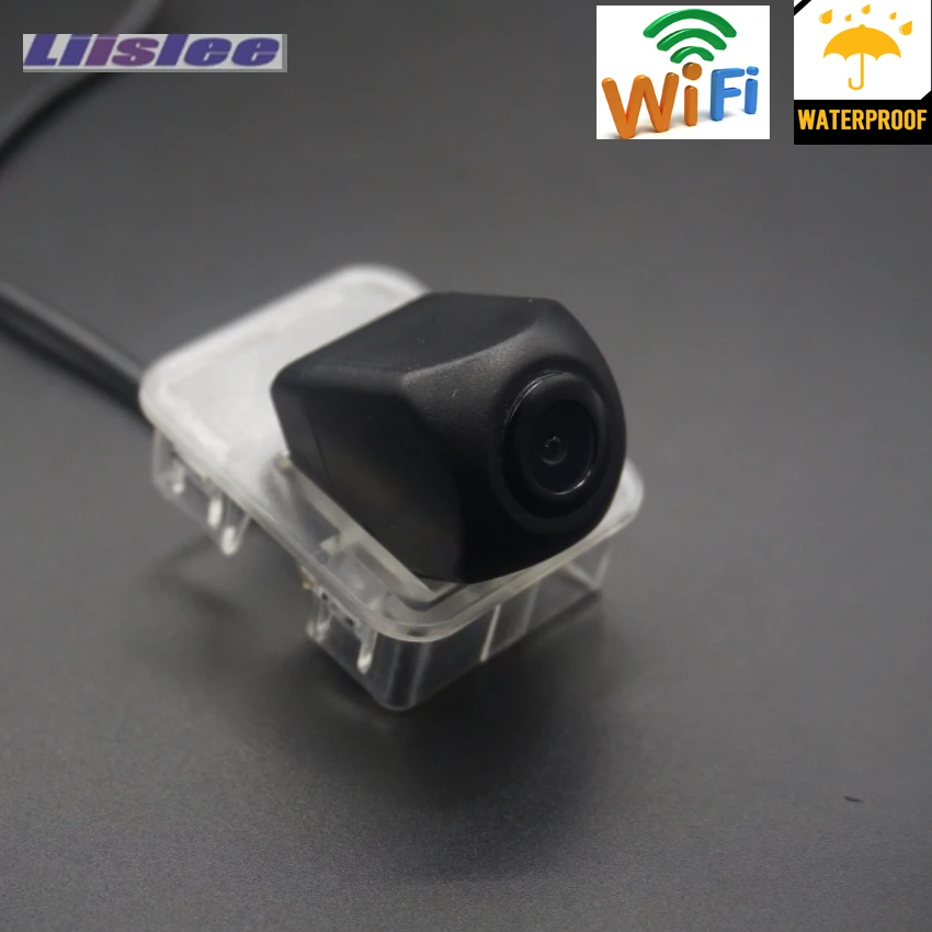 

LiisLee wireless rear view camera For SSangYong Actyon/Micro Actyon 2006~2014 Night Vision Backup Camera License Plate camera