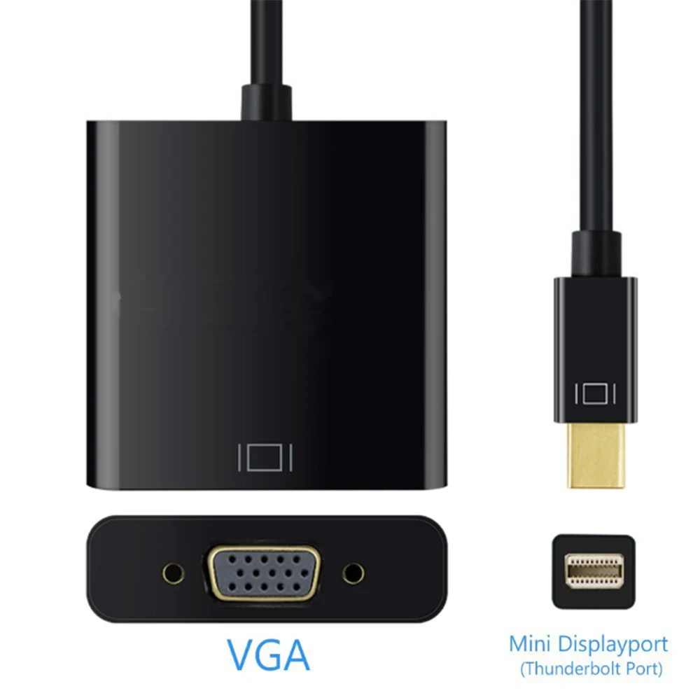 Мини Дисплей Порты и разъёмы VGA Anbear Mini DP (Thunderbolt совместимый) мужчин женщин адаптер