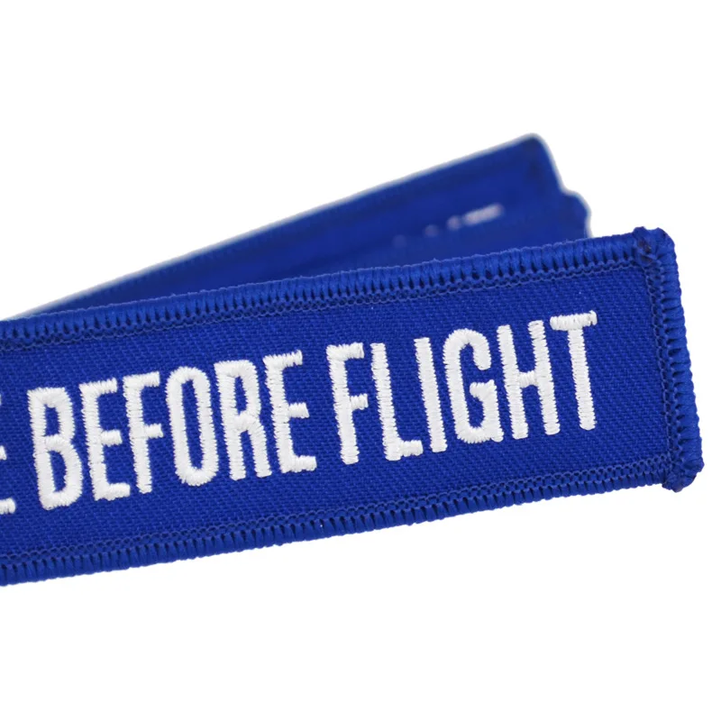 Remove Before Flight Keychain
