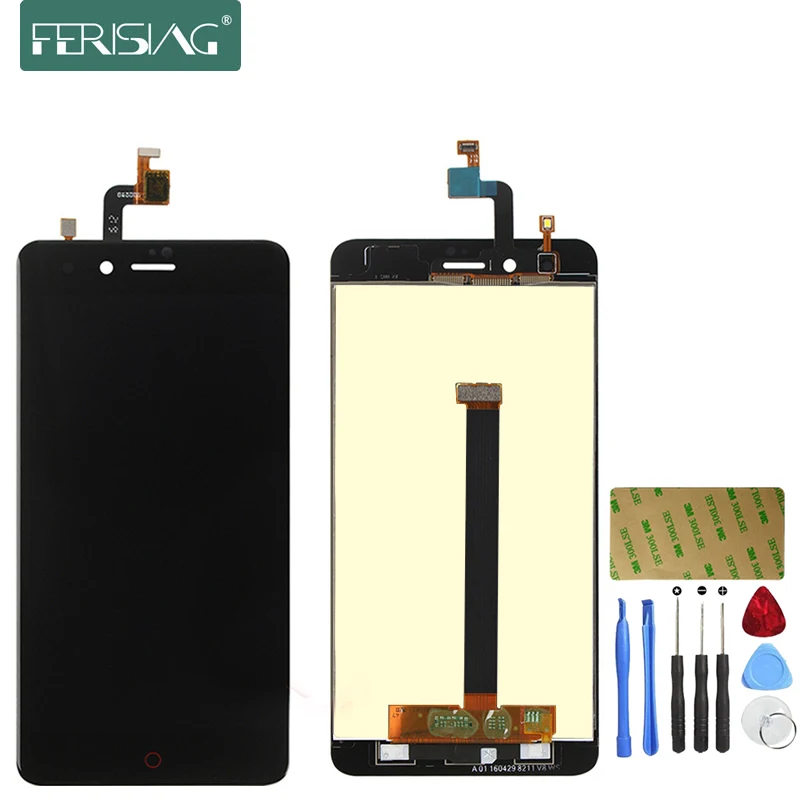 

Ferising 100% AAA LCD Display For ZTE Nubia Z11 mini Replacement Display Touch Screen Digitizer Assembly + Tool Kits