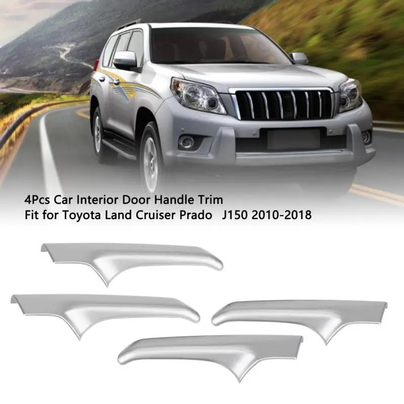 4 шт. Накладка для отделки межкомнатной двери автомобиля Toyota Land Cruiser Prado J150 2010-2018 |