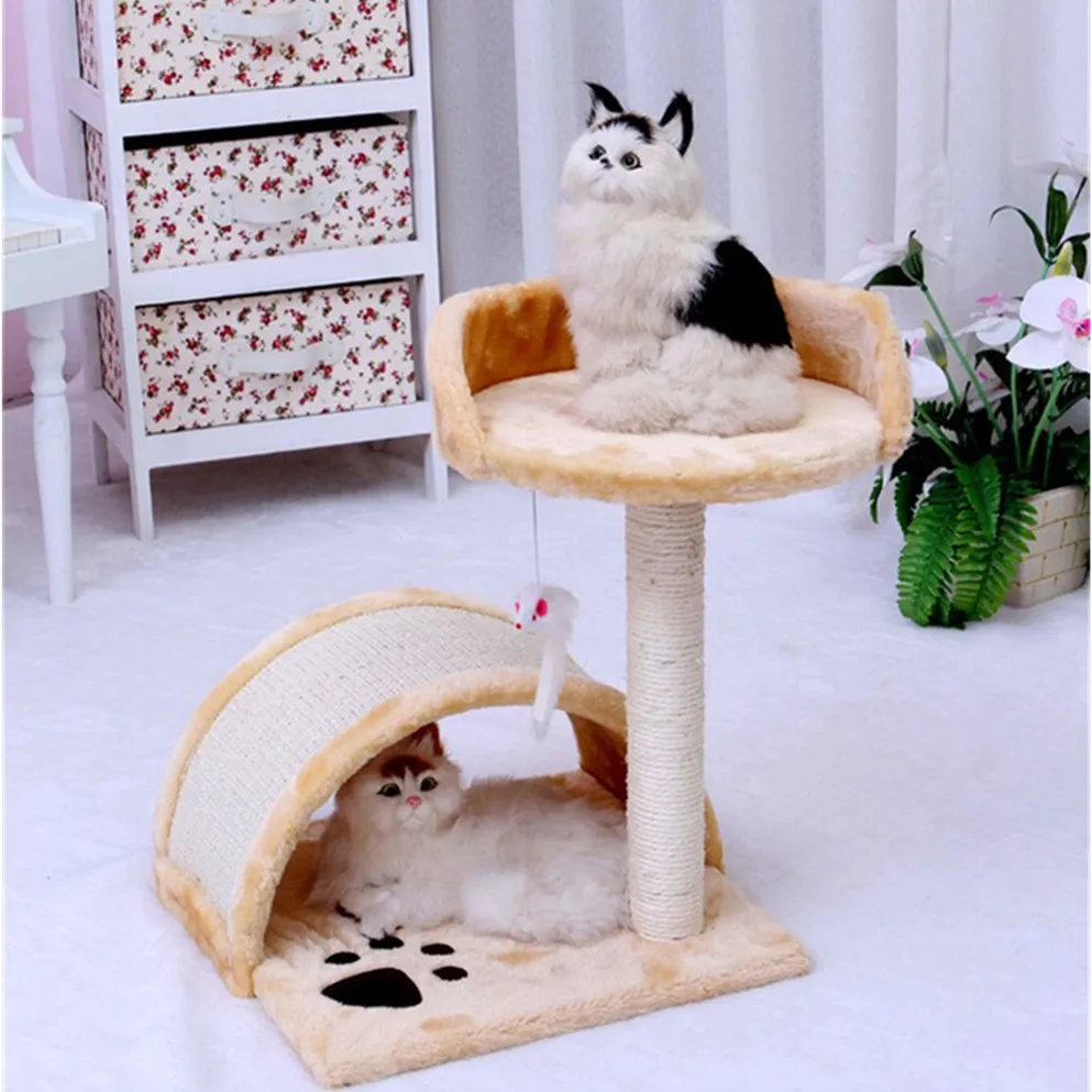 

MTL Jumping Toy Scratching Wood Climbing Tree frame furniture for Cat
