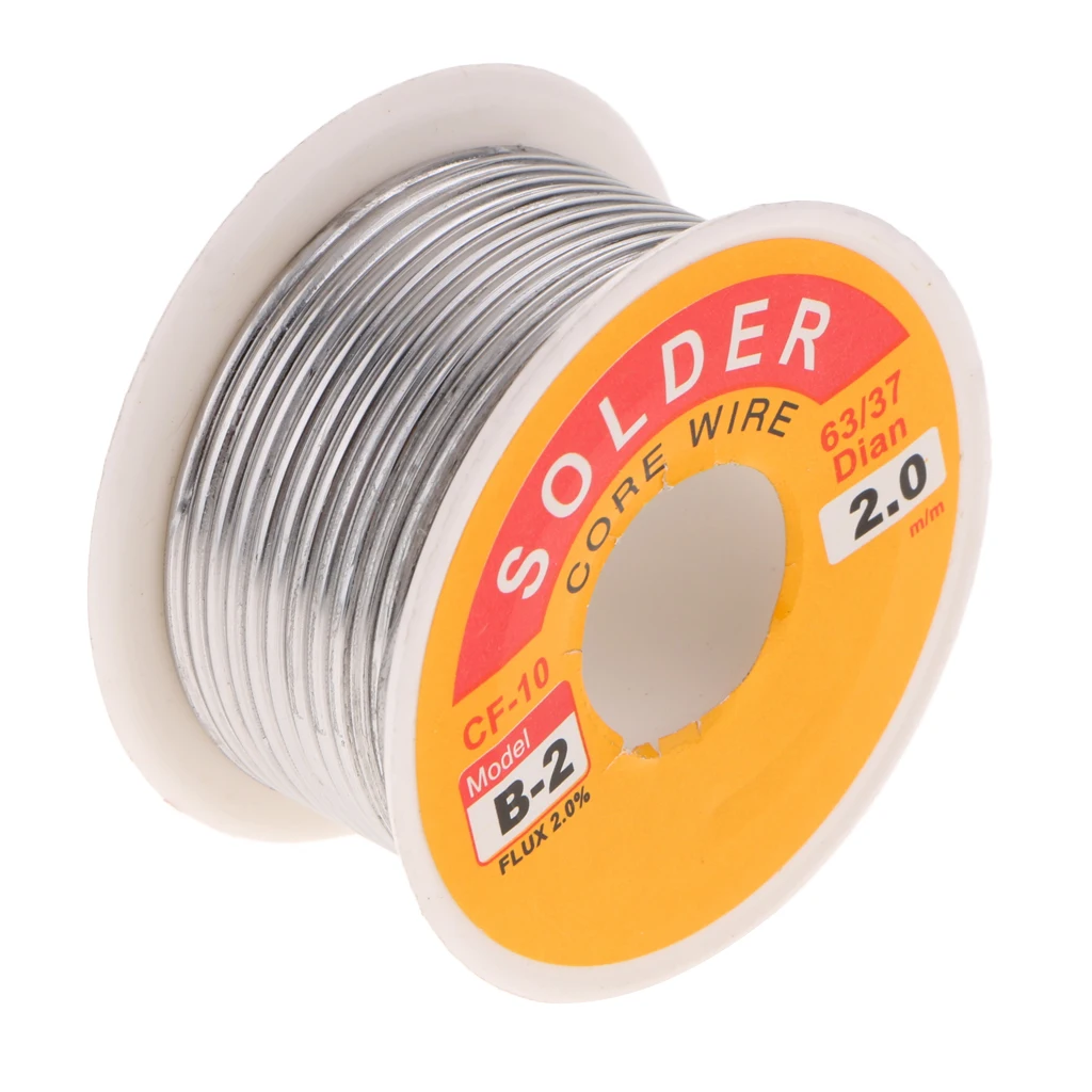 100g//Roll Tin Lead Rosin Core Solder Wire Electrical 2.0/% Flux 0.059/"//1.5mm