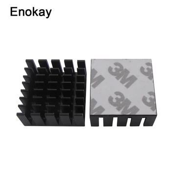 

Enokay 10 Pieces lot 20 x 20 x 10MM Chipset RAM Heatsink Cooling Heat Sink