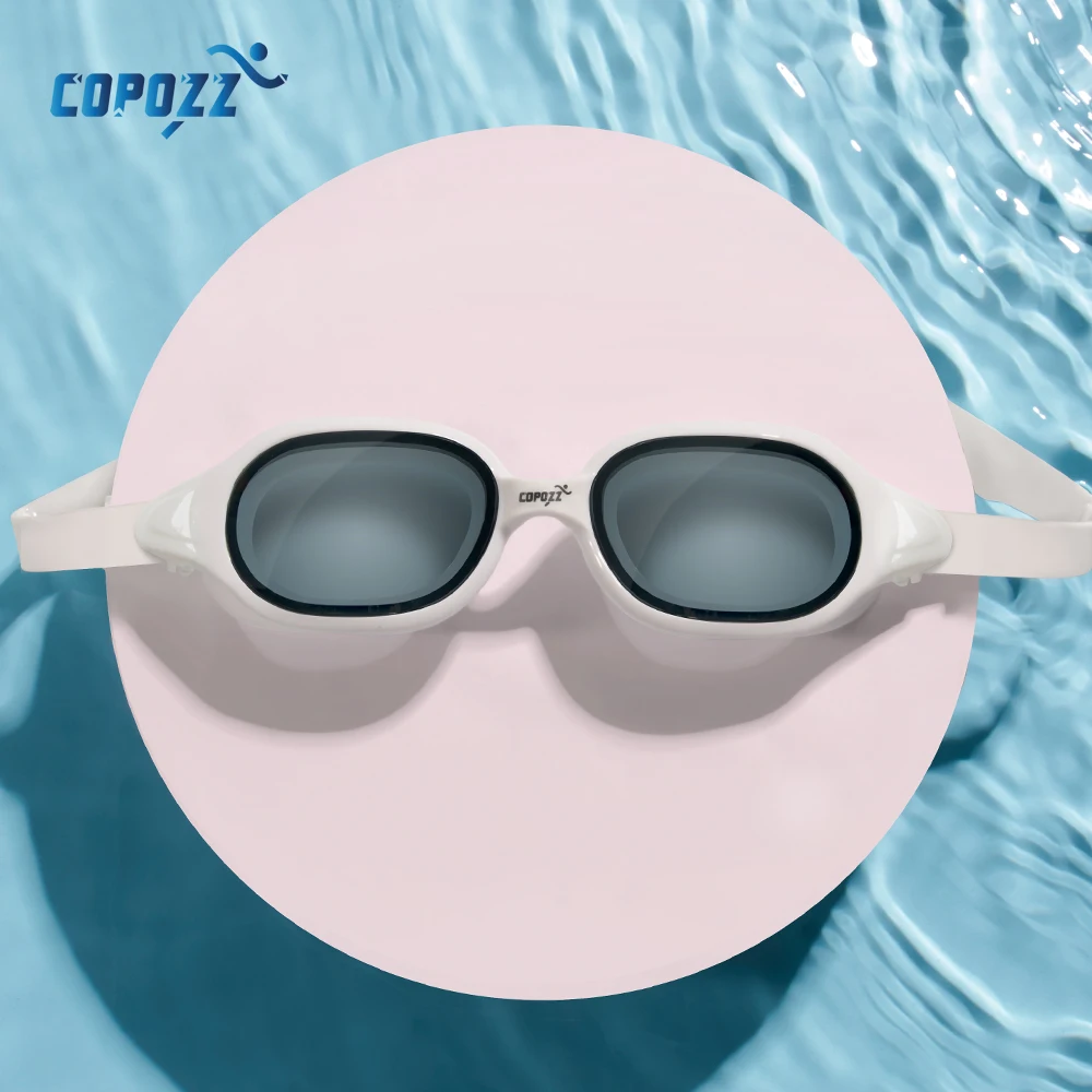 COPOZZ очки для плавания для близорукости, очки для плавания для мужчин и женщин, очки для плавания для взрослых, профессиональные очки для плавания с защитой от запотевания, очки для плавания для бассейна, диоптрий Zwembril-1,5-7