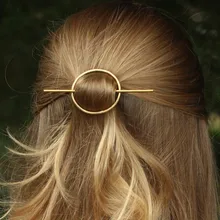 Винтаж Красивая круглая Дизайн для волос из металла Щупы для мангала зажим для волос аксессуары для волос оптом