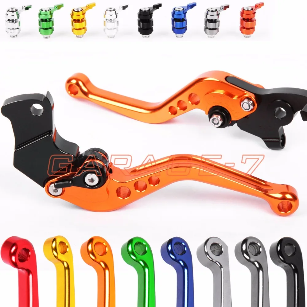 10 цветов для 390 200 125 Duke RC390 RC200 RC125 CNC короткие/длинные рычаги управления