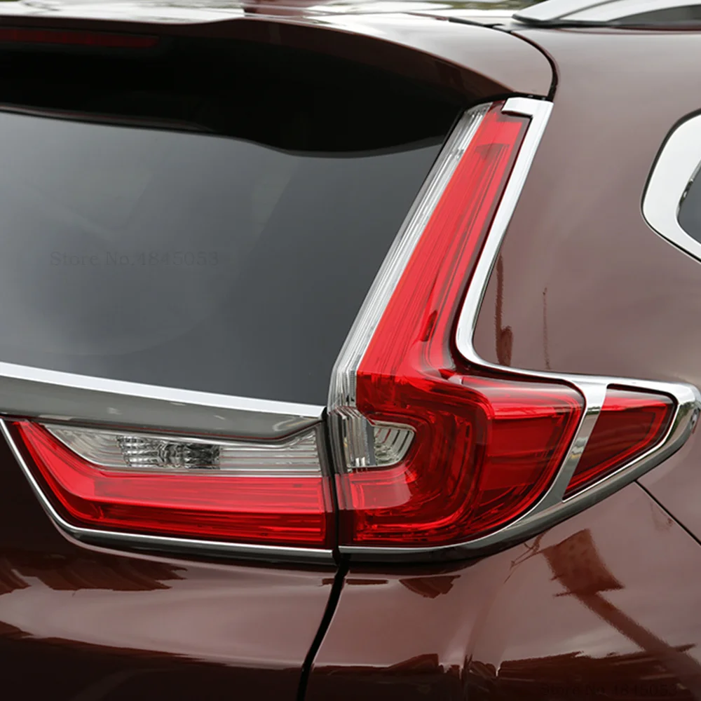 Для Honda CRV CR V 2017 2018 2019 автомобильные наклейки ABS хром задний светильник крышка