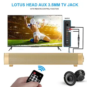 

Portable wifi bluetooth speakers LP-08 Built in Microphone Clear Sound Quality with 3.5mm Audio Line LED Light - for Tablet