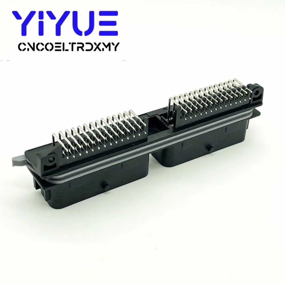 1 set 56 Pin Automotive FCI Electronic Pcb Pin Header ECU Connector for trucks with rubber seal (2)