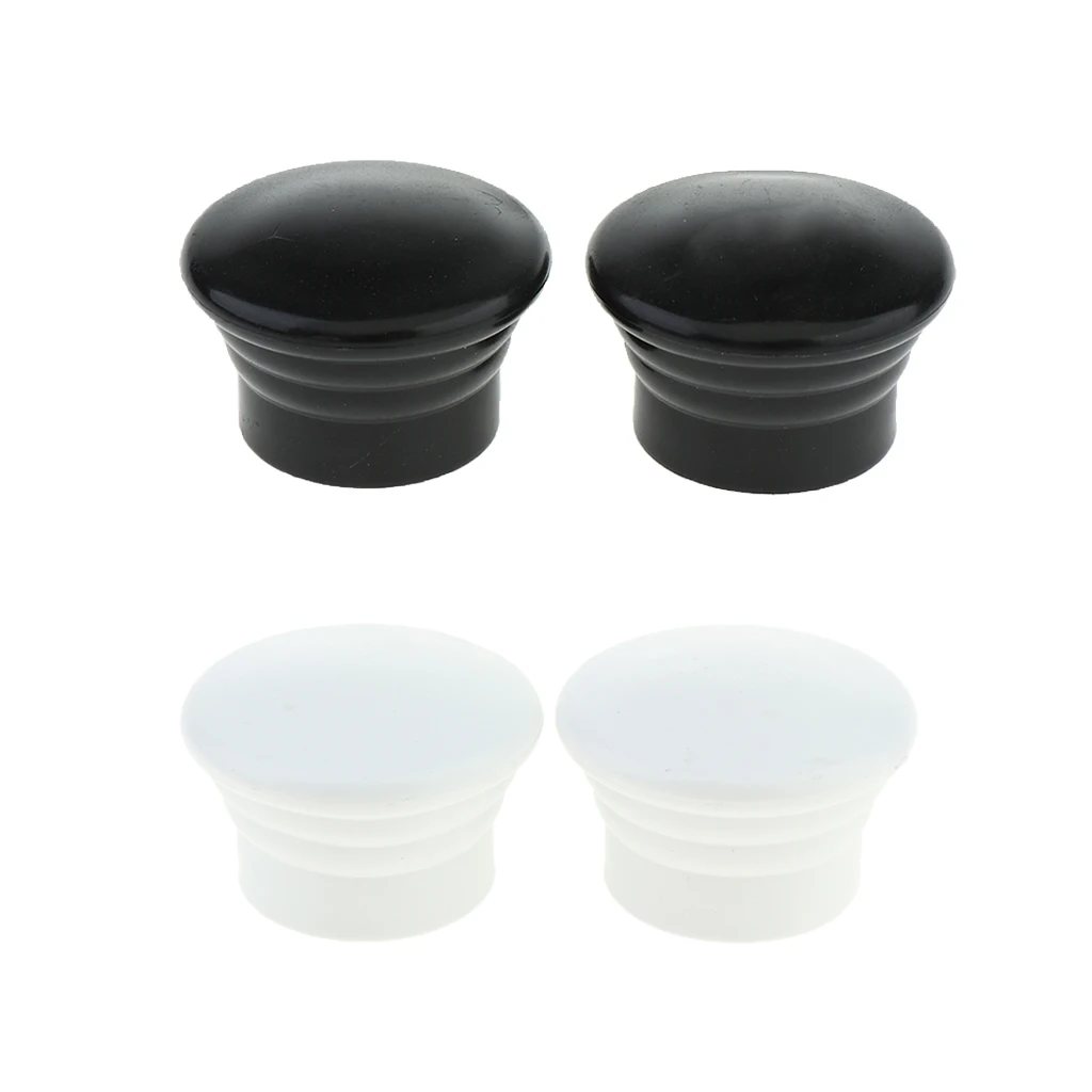 

2 Pack Window Curtain Rod End Heads Only Drapery Rod Finials Cap Inner 28mm Diameter