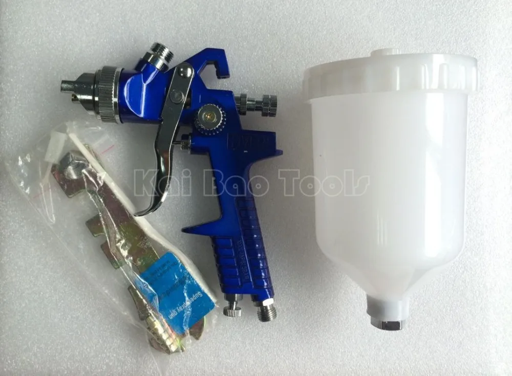

Air Spray Gun HVLP Gravity Feed 600ml Cup Nozzle 1.4 Pneumatic Spraying Gun Air Coating Gun (KB-SGE33)
