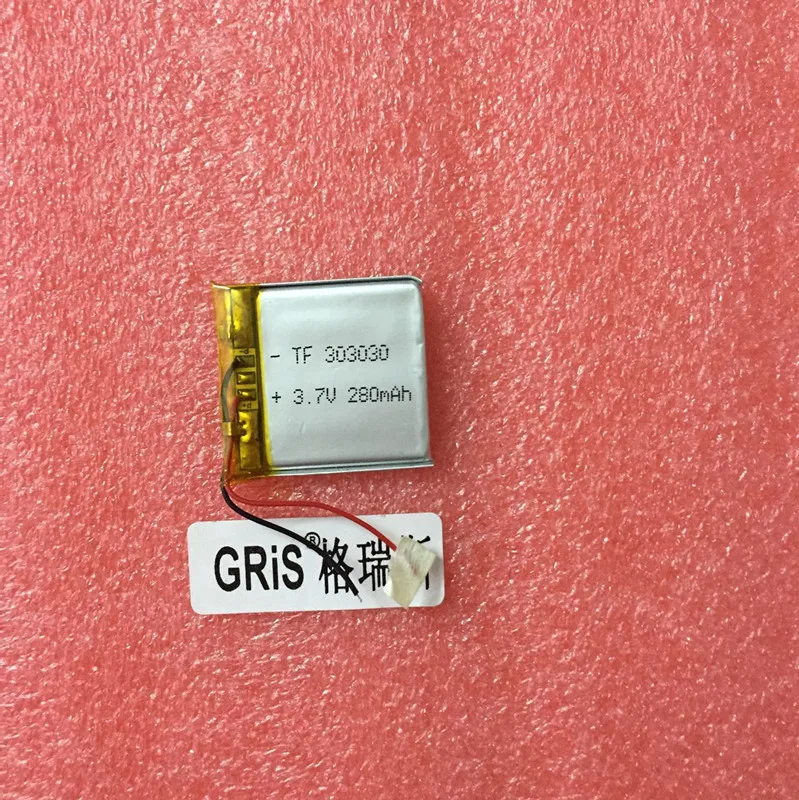 3,7 V 303030 Q9 Q3 MP3 звуковая карта owin квадратная Батарейная пластина беспроводная гарнитура динамик электронная собака перезаряжаемая литий-ионная ячейка