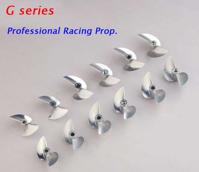 G Series Professional Racing Propeller CNC Aluminum Alloy 2 blades Prop