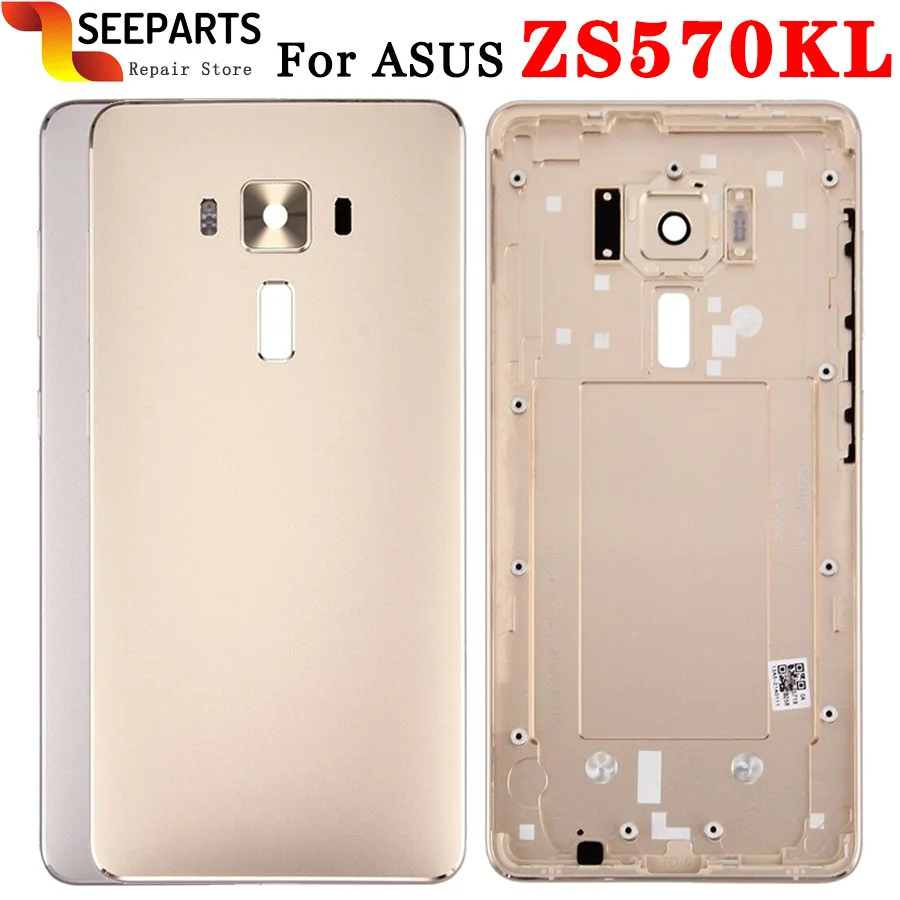 New Rear Housing For Asus ZS570KL Battery Back Door Cover Frame ASUS Zenfone 3 Deluxe Z016D Case | Мобильные телефоны и