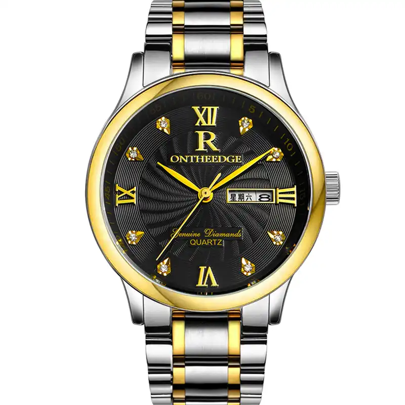 two tone watches in style