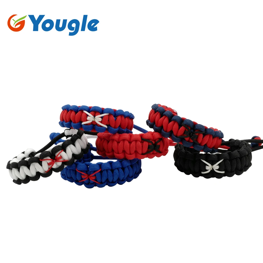 New Spider Series Adjustable Survival Emergency 550 Paracord Bracelet Parachute Cord Bracelet For Camping Hiking Outdoor