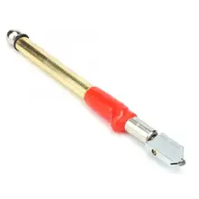 1 шт. 180 мм металлическая ручка ролик стекло толкающий нож плитка резак зеркало режущий инструмент 10 мм толщина резки