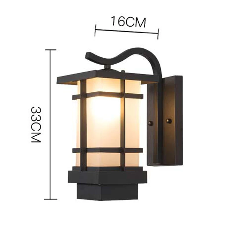 Светодиодный светильник водонепроницаемый бра поверхностного монтажа открытый коридор сад вилла светильник ing Ретро настенный светильник lampara pared Lampe murale