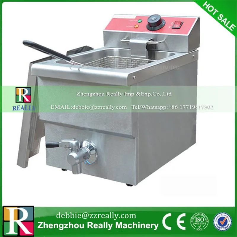 Special Price Fryer tornado potato spiral potato twiter Restaurant kitchen Thicken commercial single electric deep fryer