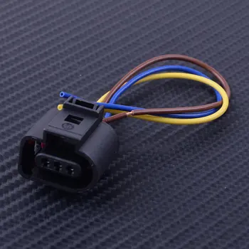 

DWCX 3 Pin Camshaft Cam Sensor Pigtal Connector Repair Plug 1J0973703 fit for Audi VW Seat Skoda